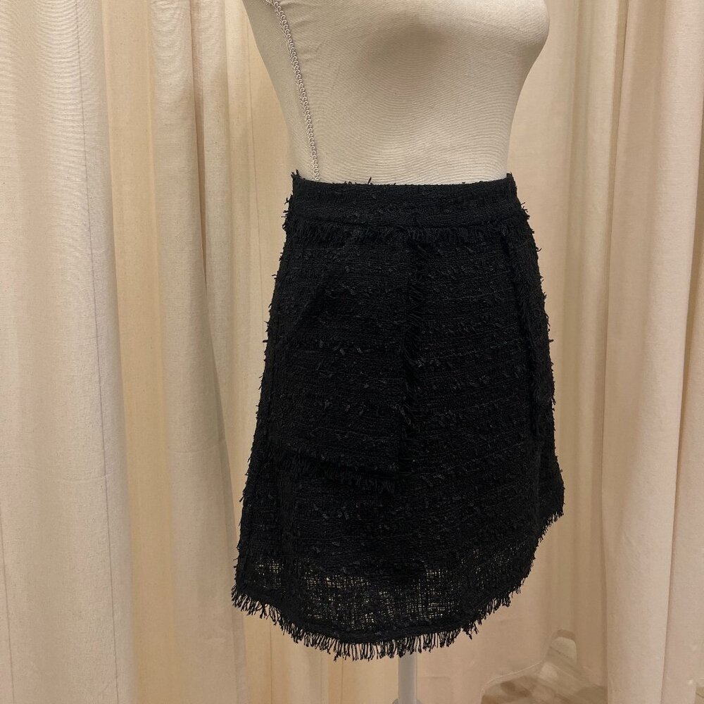 ABLE - Textured Tweed Mini Skirt